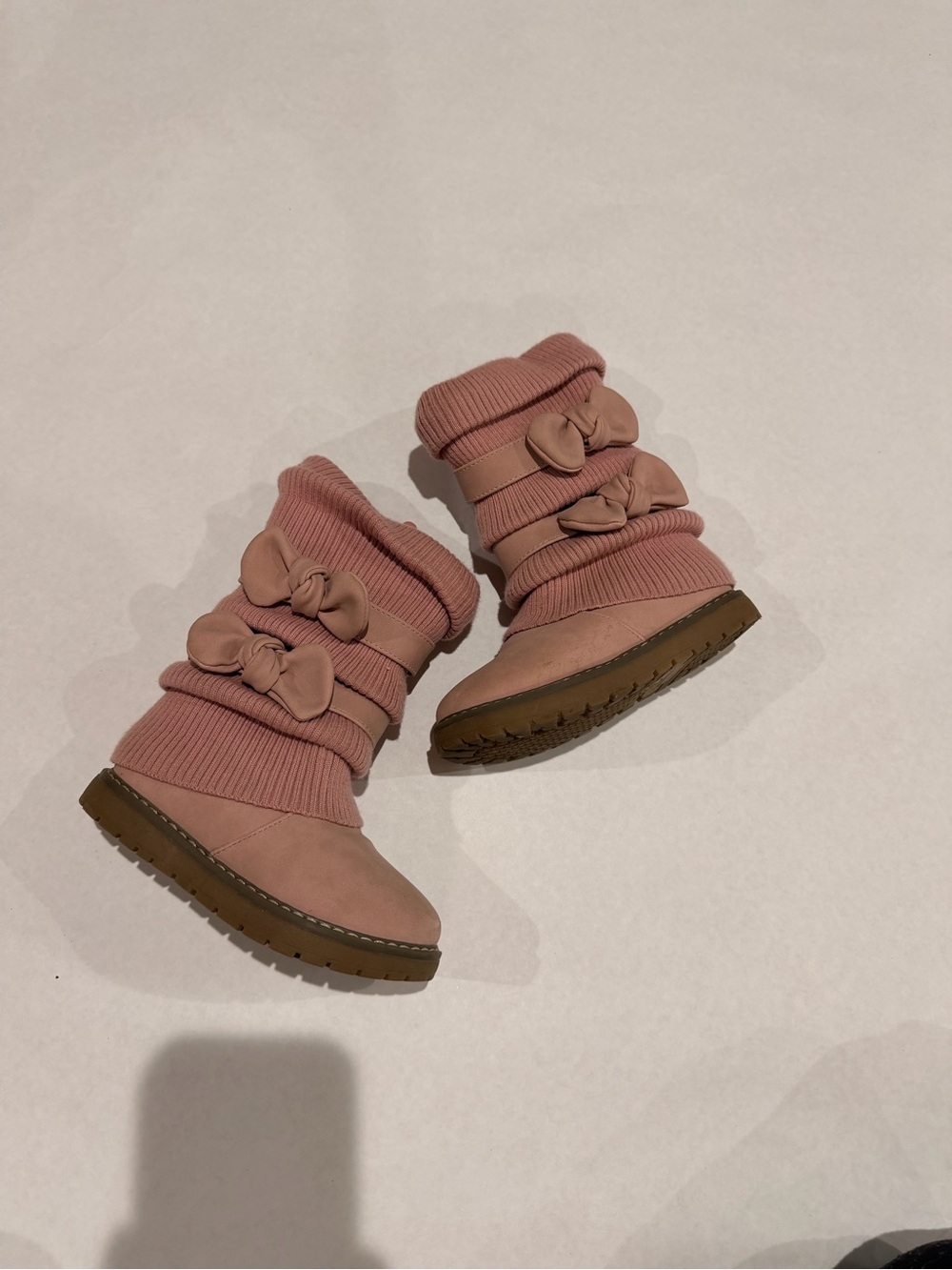 Toddler Pink Winter Boots 🎀❄️